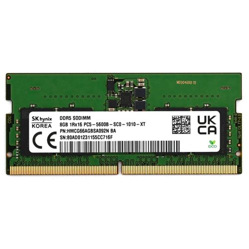 8GB DDR5 Laptop RAM PC5-5600 5600MHz SO-DIMM Memory Upgrade High Speed