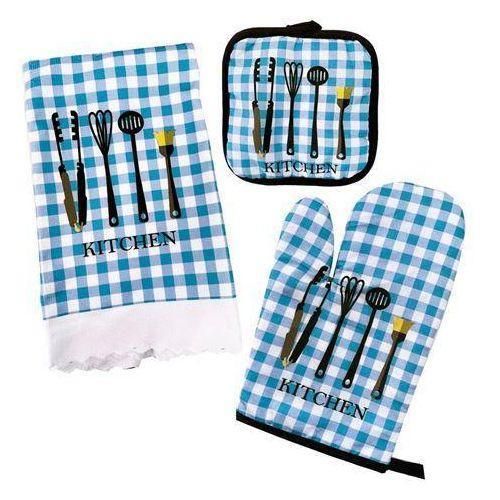 3pcs Kitchen glove set