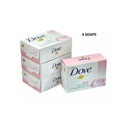 Dove Pink Beauty Bar soap for Deep moisture-3pcs/ bars 135g