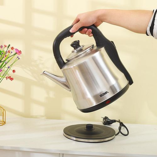 5.7L Stainless Steel Electric Kettle – Large Capacity Fast Boil, Auto Shut-Off, 360° Swivel Base