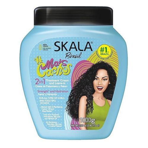 Expert Mais Cachos 2 in 1 Treatment Cream Leave In Conditioner for Curly Hair