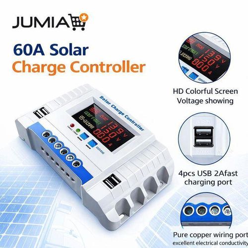 60A Solar Charge my Controller 60Ah PWM Solar Charge Controller