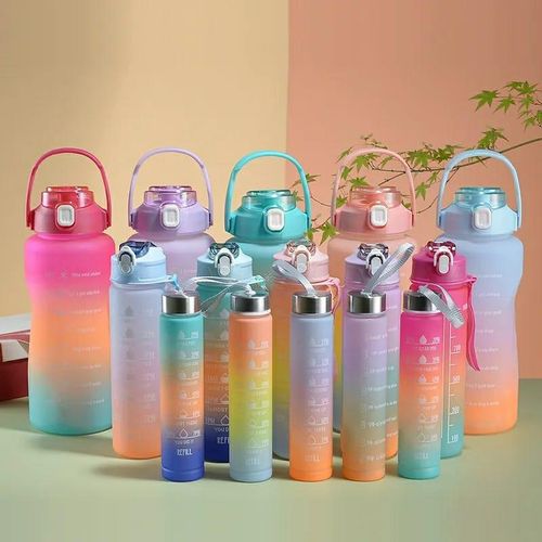 3in1 Motivational Water Bottles
