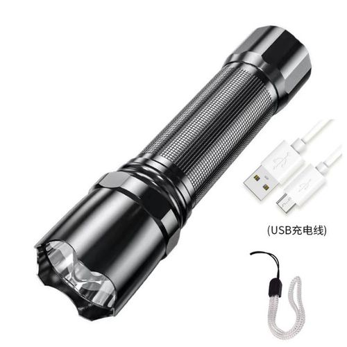 Flashlights High Lumens USB Rechargeable LED Outdoor Lamp Portable Bright Flashlight With Side Light Multi-function Long Light Local fast delivery