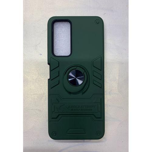 Tecno Camon 17 Pro Phone Case, Heavy Duty Armor Hard Case with Finger Ring Holder for Shockproof Protection for Second Device