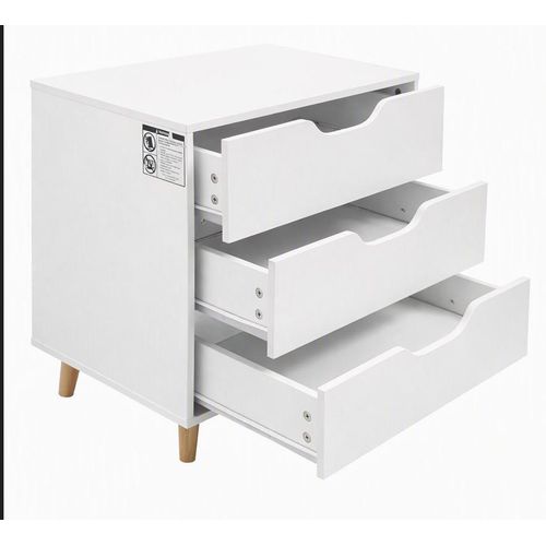 Big 3 drawer Imported Executive bed side drawer cabinet