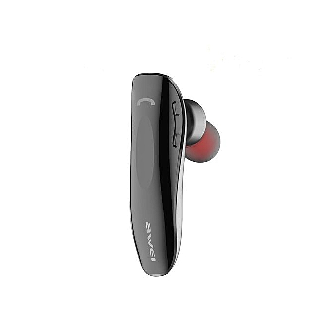 Awei N1 Single Wireless Bluetooth Earphone Portable Multipoint Bussiness Earbuds Headphone with 