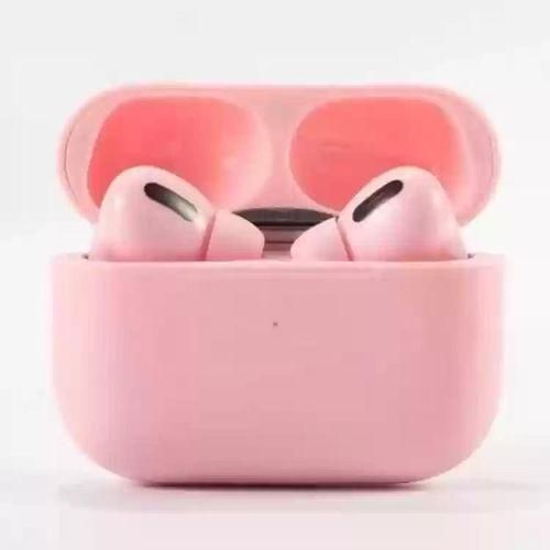 TWS Airpods Pro3 Bluetooth Headsets Wireless Pods Pro Earpods Earphones - Pink