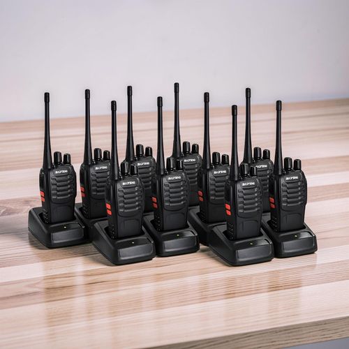 Portable 1500MAh Li-ion Battery Baofeng BF-888S Walkie Talkie Radio Calls- 10 Pieces
