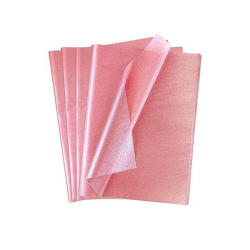100 Sheets of Tissue Paper Metallic Gift Wrapping Paper for