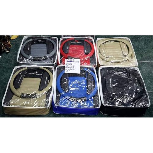 Universal 9pcs Car Seat Cover Cream