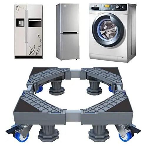 Heavy Duty Fridge Stand Washing machine Cooker Stand with lockable wheels and extra stands