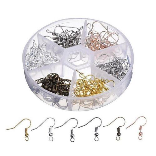 Fashion 120pcs Ear Wire Earring Hook Pierced Jewelry DIY Earring Findings