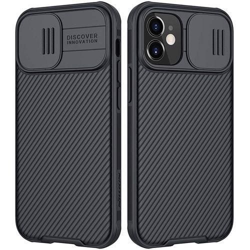 Nilkin CamShield Pro Slim Case Compatible With IPhone 12 Mini, Protective Cover Case With Camera Protector For 12 Mini Hard PC And TPU Anti-Scratch Phone...