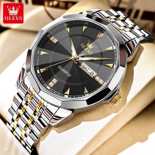 9977 Gents Original Quartz Design Watch -Black