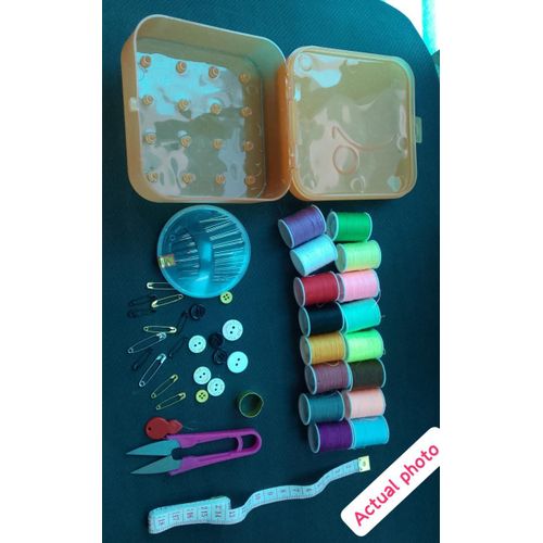 Sewing Kits Mini Travel Sewing Kit - Portable Emergency Set with Needles Thread Scissors