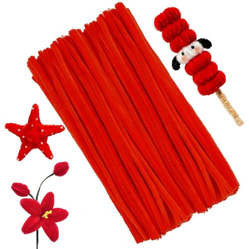 100 Pcs Pipe Cleaners, Black Pipe Cleaners for Craft Flowers, Pipecleaners Craft Supplies for Arts and Crafts Project Decoration