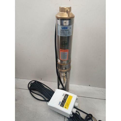 USK Unitech Deep Well Electric Submersible WaterPUMP 05HP Borehole Water Pump 100 Copper 05HP 49M Deep Head