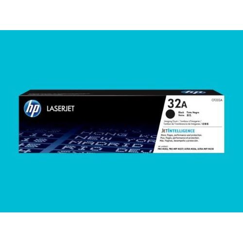 32A Original Black LaserJet Toner Cartridge – High Yield, Sharp Prints (CF232A)