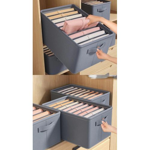 7 Grid Thicken Clothes Organizer