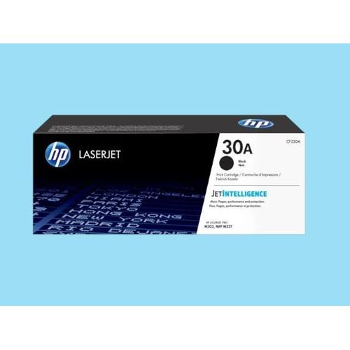30A Black Toner Cartridge – CF230A – High-Yield, Crisp Text Printing, Compatible with LaserJet Pro M203 & M227 Series