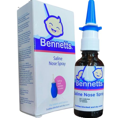 Saline Baby Nose Nasal Spray cf
