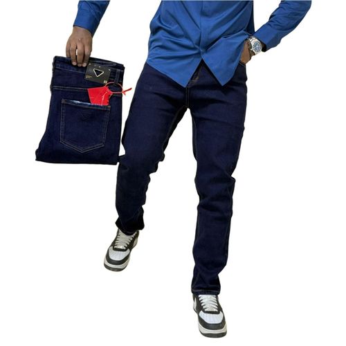 Dark Blue Denim Jeans