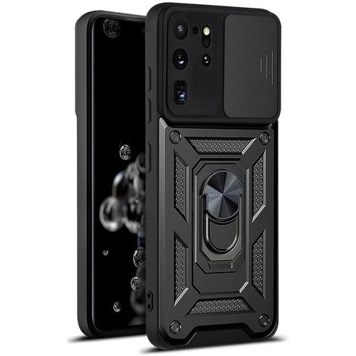 For Samsung Galaxy S20 Ultra CaseSliding Camera Lens Cover 360 Rotating Ring Cover