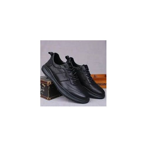 Men's stylish and comfortable low-top casual shoes Black-EU 42