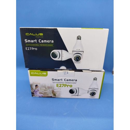 Smart Light Bulb Camera 360° PTZ WiFi Wireless Security CCTV E27 V380 Pro