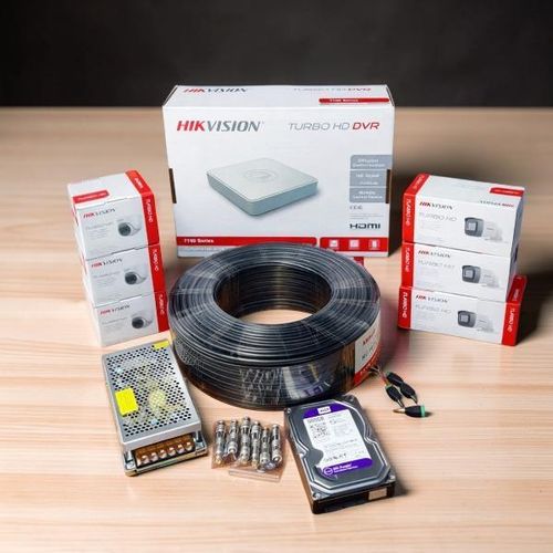 6 1080P Full HD 2MP Outdoor Security Indoor Security CCTV Cameras Complete System Kit with 8 Channel DVR +500GB Harddisk