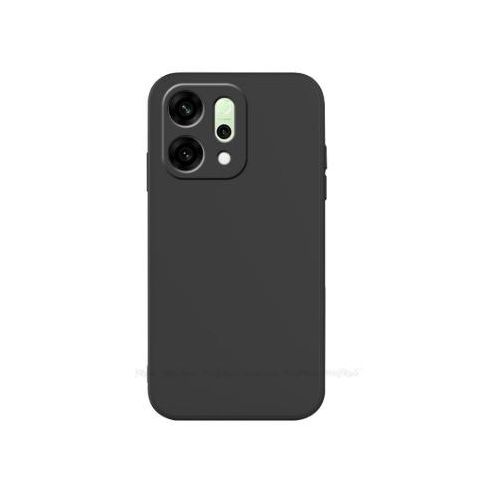 Oppo Reno 14 Phone Cover, Soft Silicone Shockproof Back Case, Slim Fit Protective Phone Case with All-Round Protection and Anti-Slip Grip (Black)