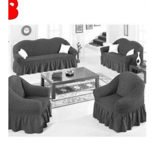 Imported Jacquard and Bubbles Loose covers 7seater 3211