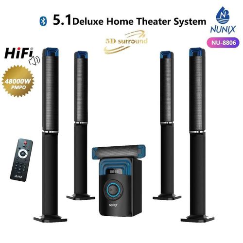 Complete Home Theater System 5.1CH Sound System/ Multimedia Speaker System Sorround Sound System