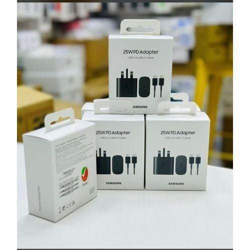 Galaxy A52 Fast Charger 25W/USB TYPE C To C Cable