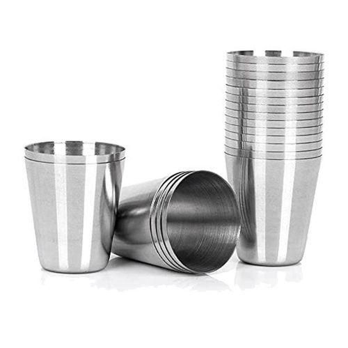 15 Pcs Stainless Steel Shot Glasses Drinking
