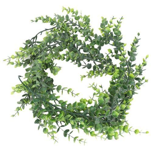2 Pack Artificial Garland Artificial Vines Faux Eucalyptus