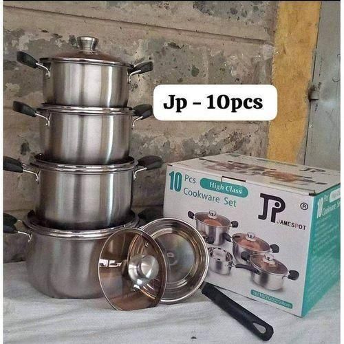 10 pieces stainless cookware