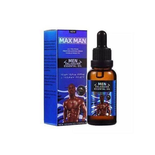 MAX MEN Pure Maxman Essential Oil Libido Boost Men's Penis Enlarge Blue