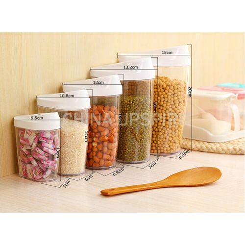 Acrylic Storage Containers - 10 Pieces