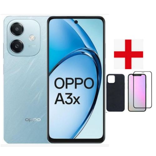 A3x 6.67-inch' 128GBROM 4GB RAM"Battery: 5100mAh"Dual SIM+Cover+protector