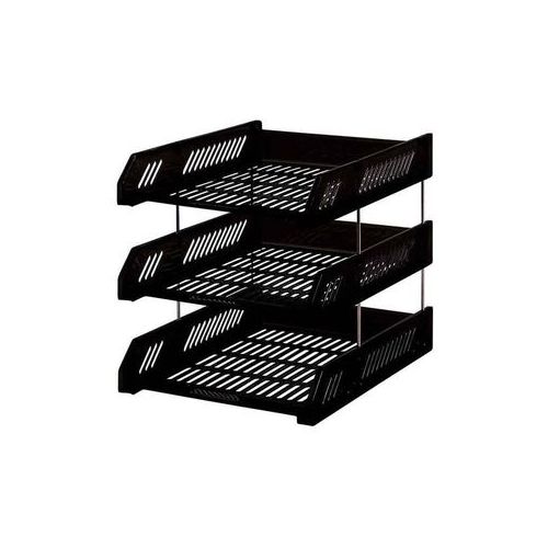 OFFICE TRAY 3 SET PLASTIC
