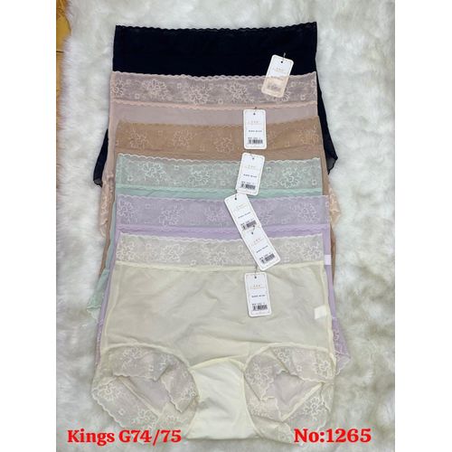 Lace floral underwear