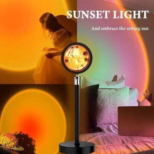 LED USB Sunset Lamp Night Light Projector – Transform Your Space with Beautiful Sunset Projections