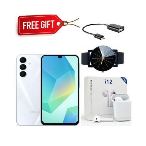 Galaxy A06, 6.7'' Display, 4GB RAM + 64GB ROM (Dual Sim) 50MP Camera, 5000mAh - blue+Free Gifts