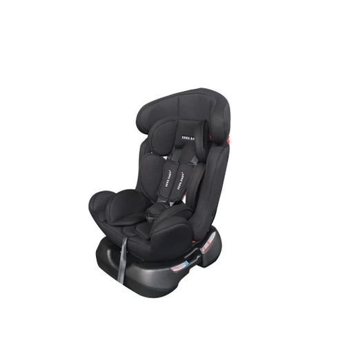 Reclining Infant Car Seat & Booster With A Base- Black (0-7Yrs)