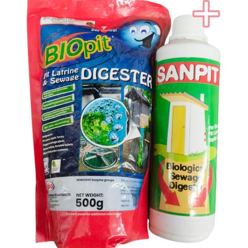 Pit Latrine & Sewage Digester + Sanpit Biological Sewage Digester bc