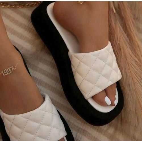 Ladies classy slip on platforms