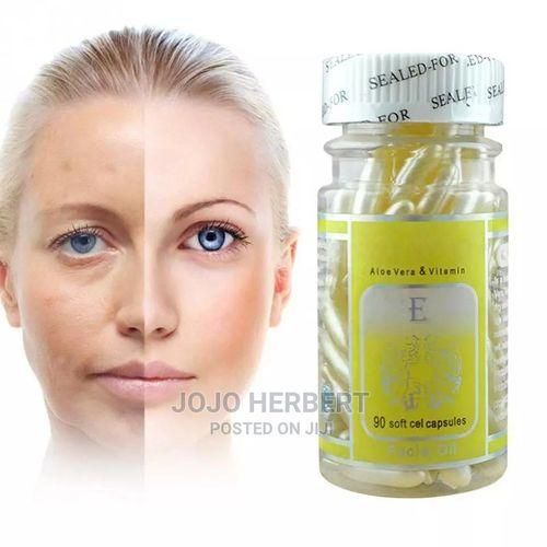 Aloe Vera And Vitamin E Capsules Facial Oil, 90.