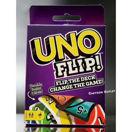 UNO Flip Card Game Double Sided Deck With Special Flip Cards Family Party Game For Kids Teens And Adults